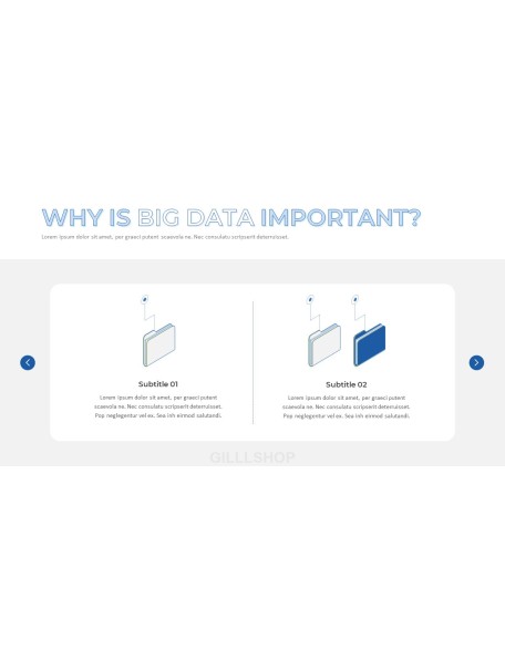 Smart Big Data pitch deck template