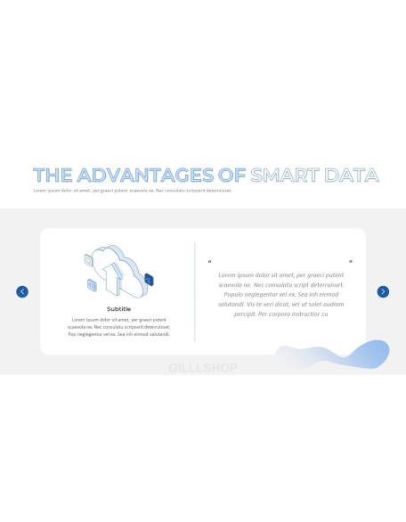 Smart Big Data pitch deck template