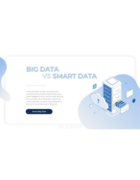 Smart Big Data pitch deck template