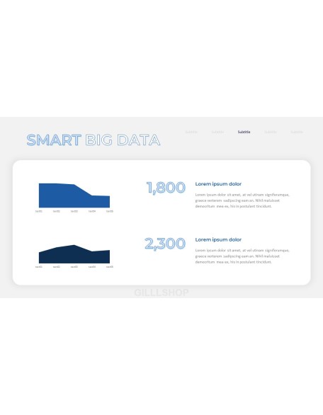 Smart Big Data pitch deck template