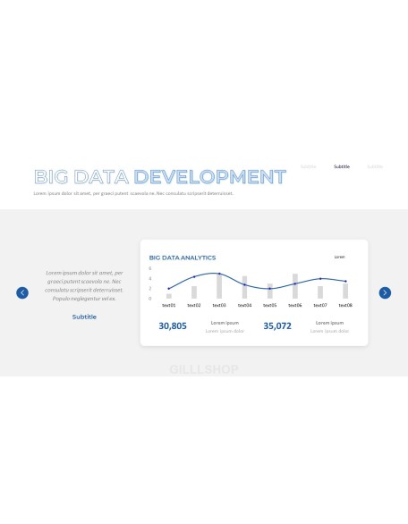 Smart Big Data pitch deck template