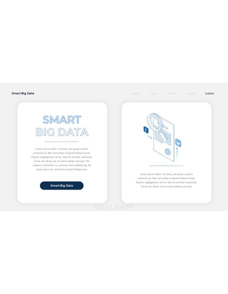 Smart Big Data pitch deck template