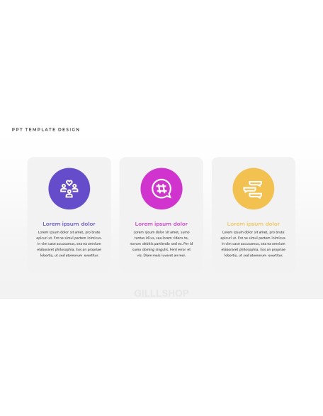 Influencer design presentation template