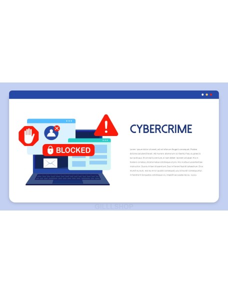 Cybercrime Product Pitch Presentation Template