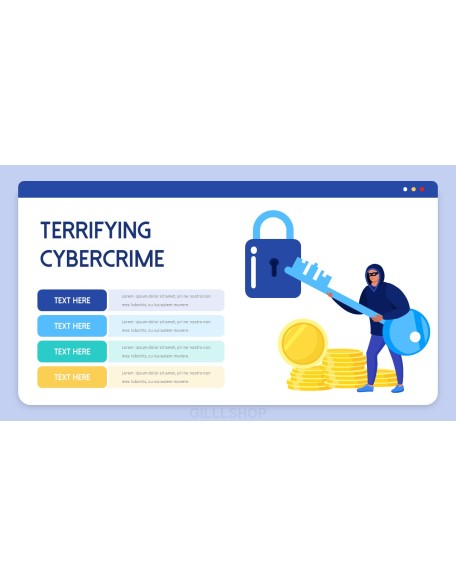 Cybercrime Product Pitch Presentation Template