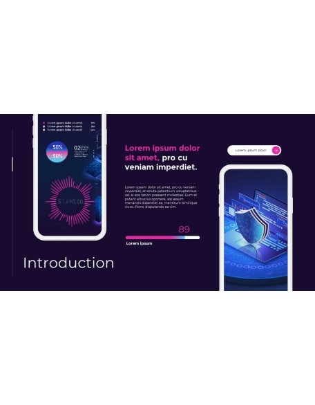 Mobile UI/UX PowerPoint Presentation Templates