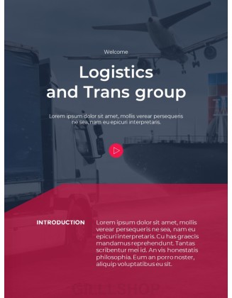 Logistics and Trans group Theme Templates