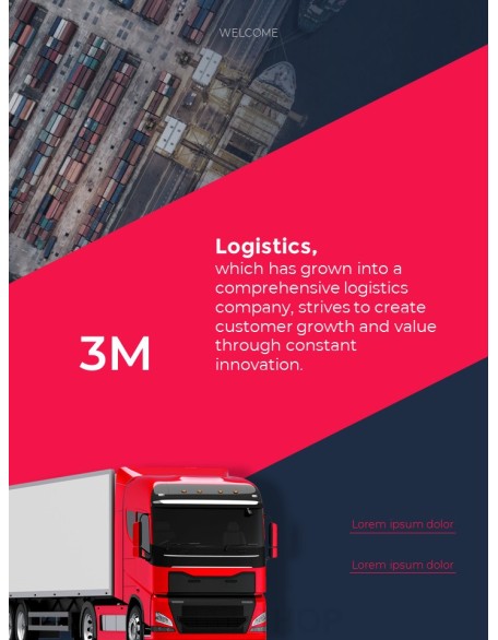 Logistics and Trans group Theme Templates