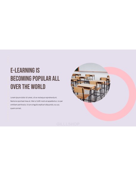 E-learning Slide PPT