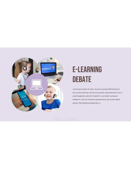 E-learning Slide PPT