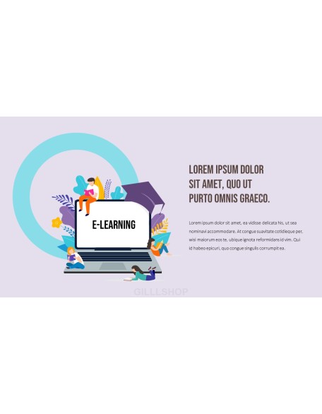 E-learning Slide PPT