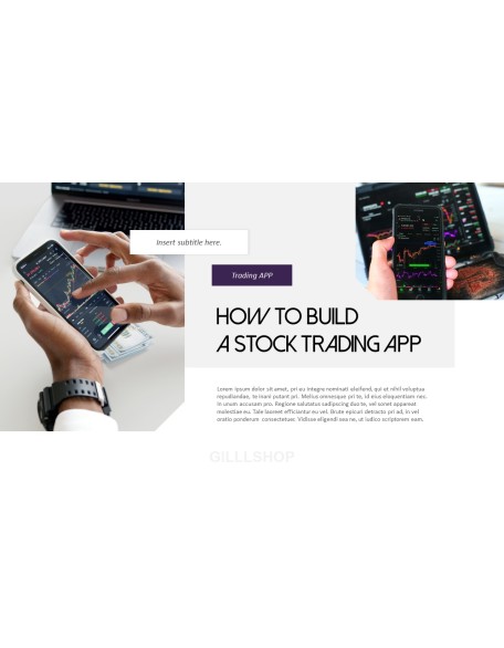 TRADING APP Presentation