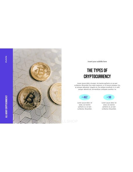 Cryptocurrency PowerPoint Design Download