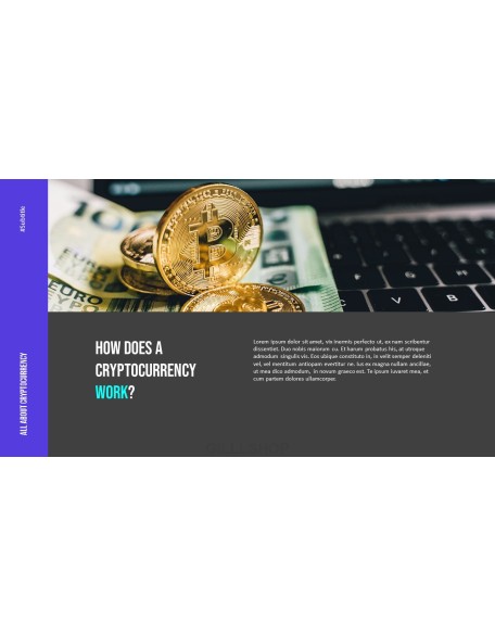 Cryptocurrency PowerPoint Design Download