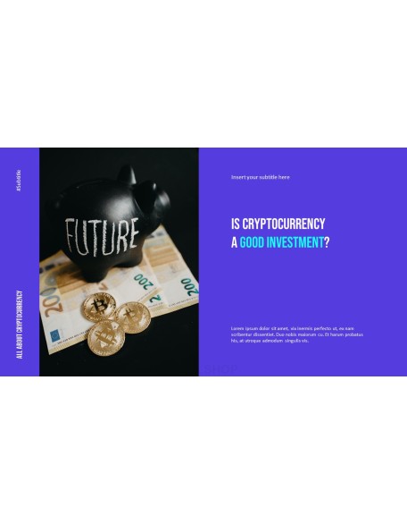 Cryptocurrency PowerPoint Design Download