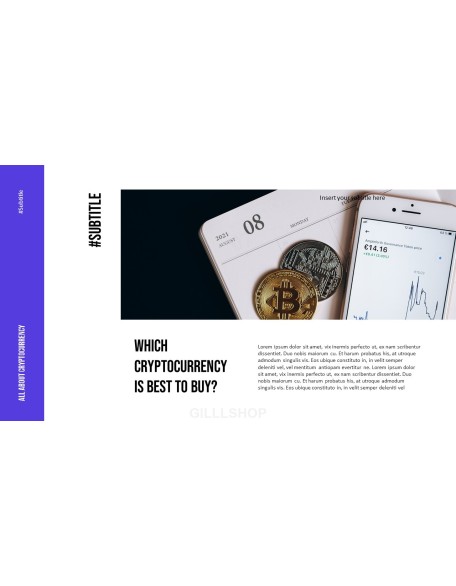 Cryptocurrency PowerPoint Design Download