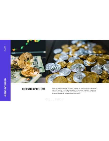 Cryptocurrency PowerPoint Design Download