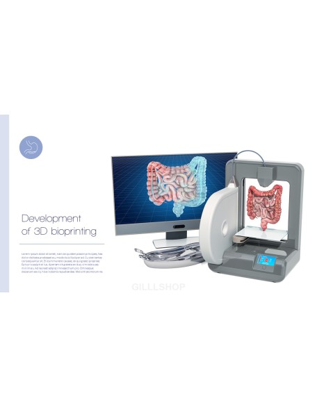 3D Bioprinter PowerPoint deck Design