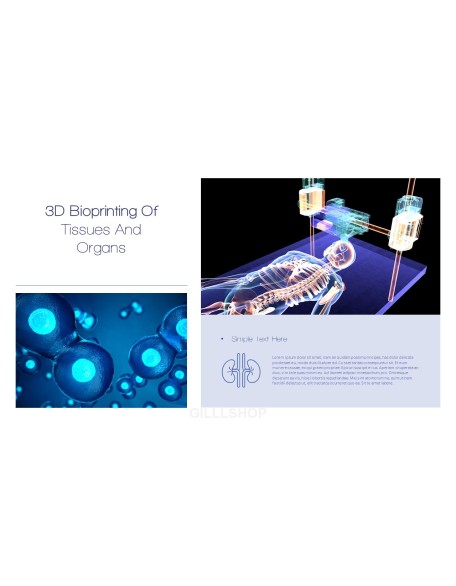 3D Bioprinter PowerPoint deck Design