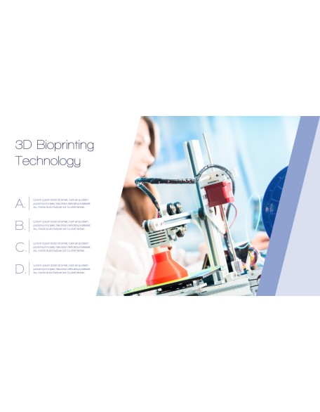 3D Bioprinter PowerPoint deck Design