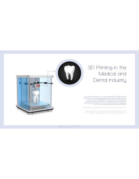 3D Bioprinter PowerPoint deck Design