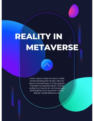 Reality in Metaverse powerpoint design free