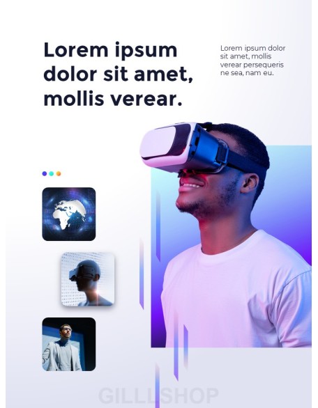 Reality in Metaverse powerpoint design free