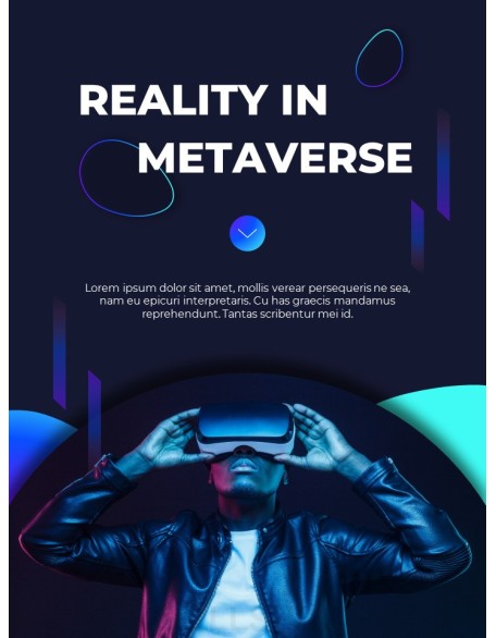 Reality in Metaverse powerpoint design free