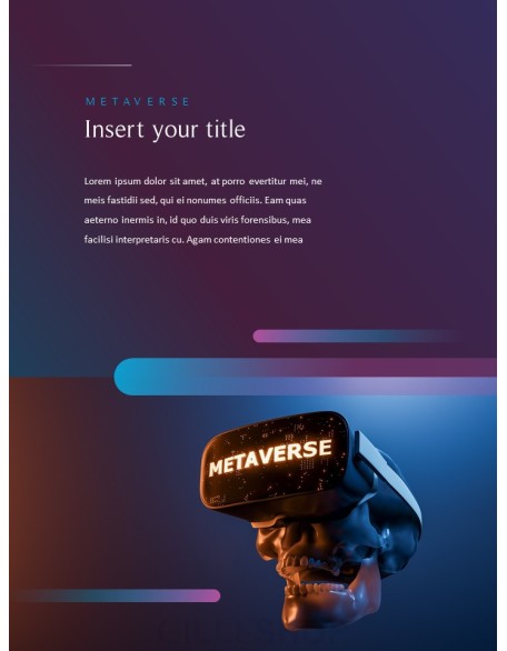 Metaverse Easy Presentation Template