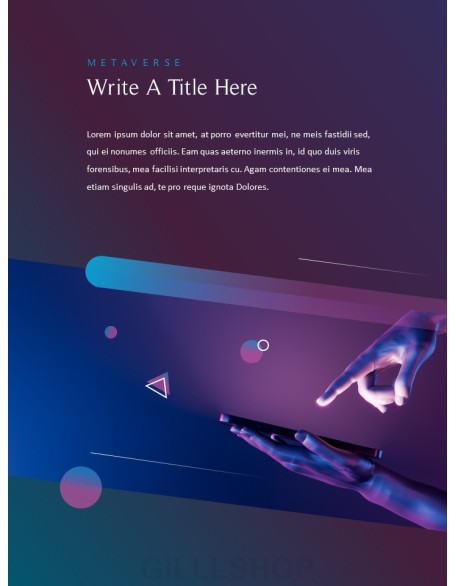 Metaverse Easy Presentation Template