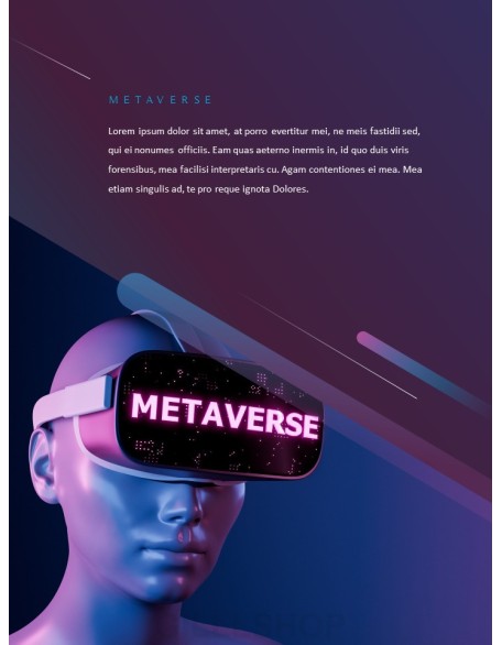 Metaverse Easy Presentation Template