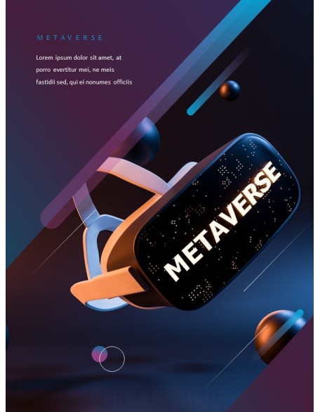 Metaverse Easy Presentation Template