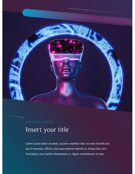 Metaverse Easy Presentation Template