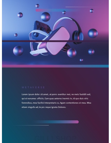 Metaverse Easy Presentation Template