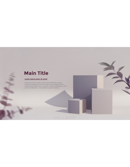 Display Object Theme Presentation Templates