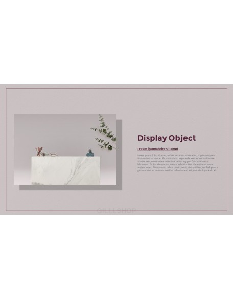 Display Object Theme Presentation Templates