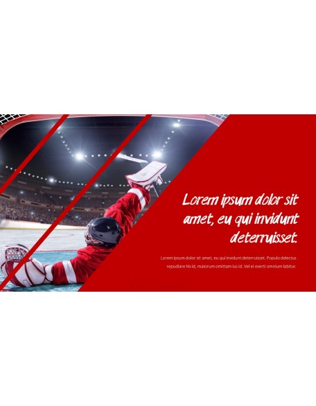 Ice Hockey PPT Business