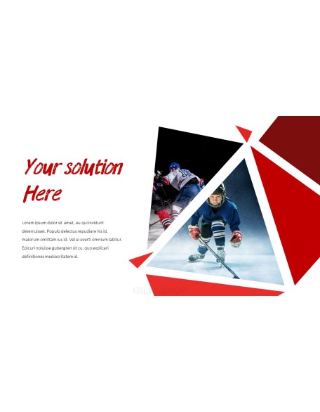 Ice Hockey PPT Business