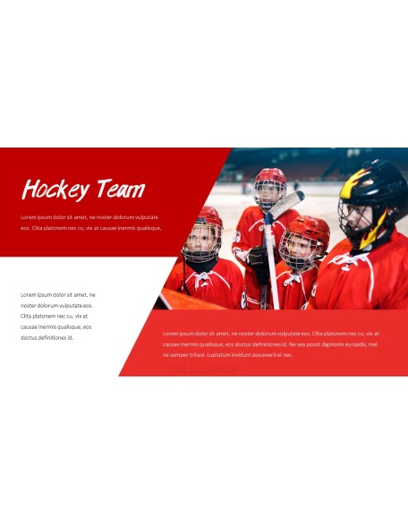 Ice Hockey PPT Business