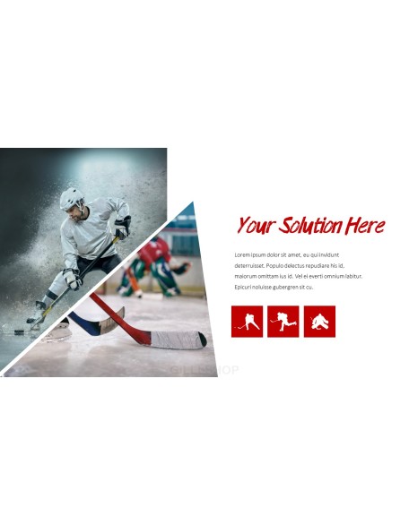 Ice Hockey PPT Business