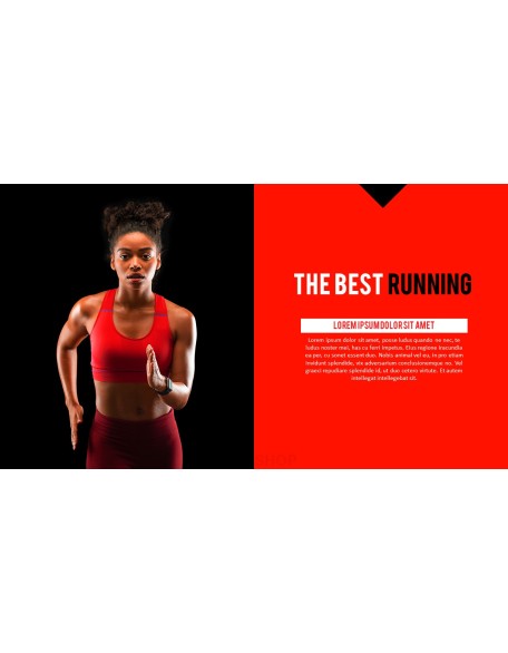 Fitness Girl Business Presentations