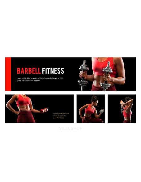 Fitness Girl Business Presentations