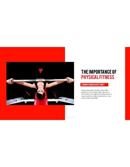 Fitness Girl Business Presentations