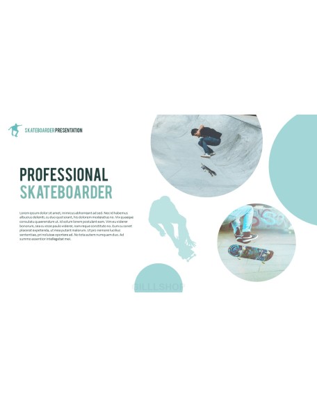 Skateboarder Theme PPT Templates