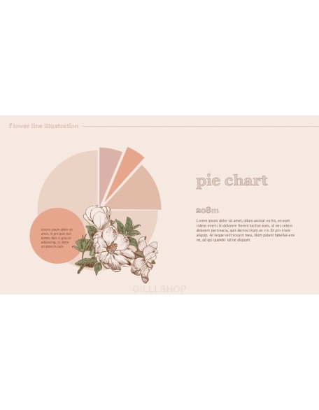 Flower Illustration premium PowerPoint Templates