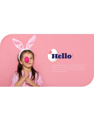 Hello Easter PowerPoint Design ideas