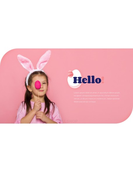 Hello Easter PowerPoint Design ideas