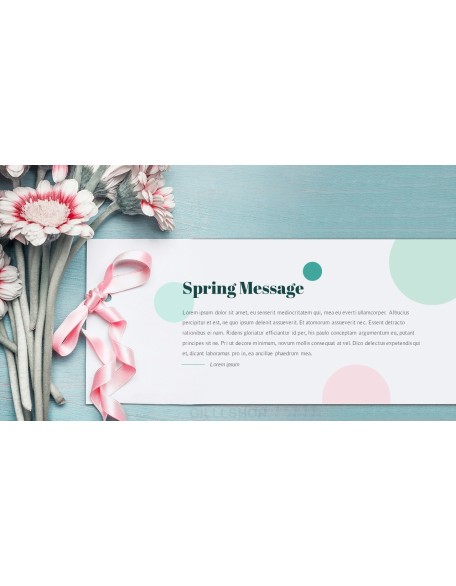 Spring Message PPT Format