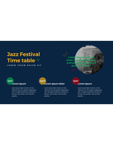 Jazz Festival Theme PT Templates