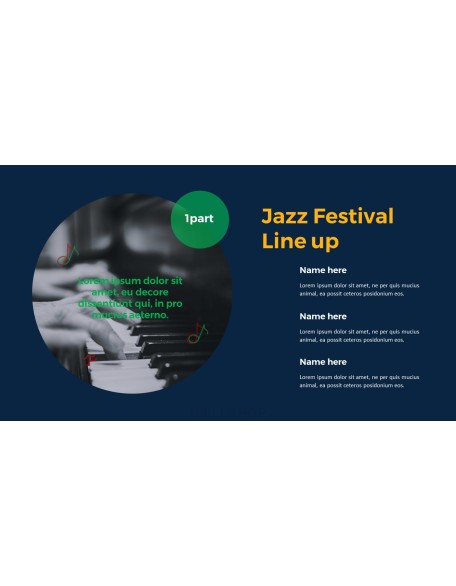 Jazz Festival Theme PT Templates